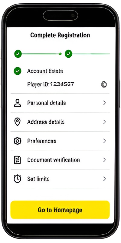Complete Registration